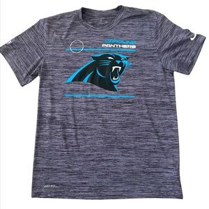 NFL Nike Dri-Fit Carolina Panthers Shirt Sports, Size M